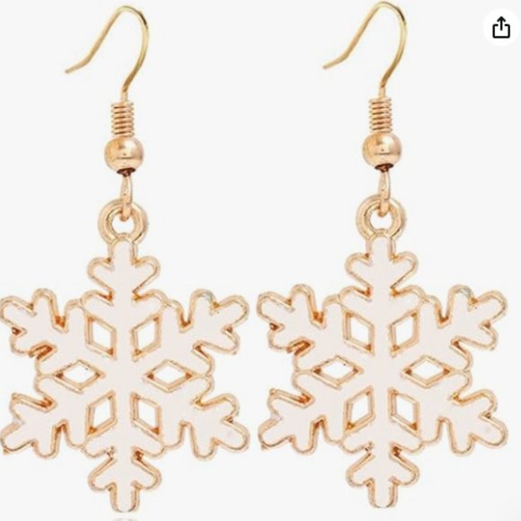 Jewelry - Snowflake Dangle Earringsff